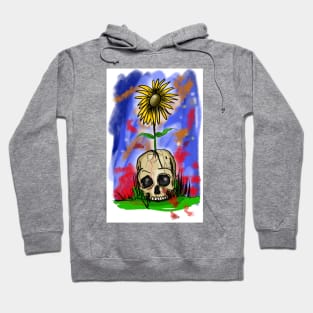 Ukrainian sunflowers seeds for grandma Hoodie